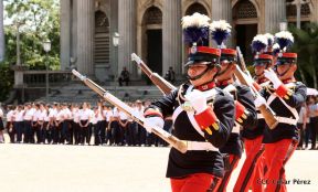 Exhibición de fantasía militar en homenaje al 40 aniversario del Ejército de Nicaragua
