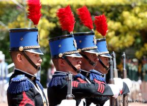 Exhibición de fantasía militar en homenaje al 40 aniversario del Ejército de Nicaragua