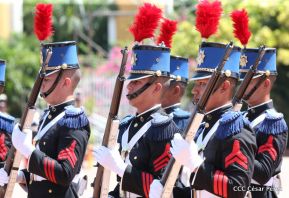 Exhibición de fantasía militar en homenaje al 40 aniversario del Ejército de Nicaragua
