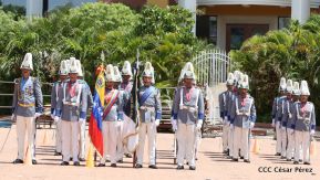 Exhibición de fantasía militar en homenaje al 40 aniversario del Ejército de Nicaragua