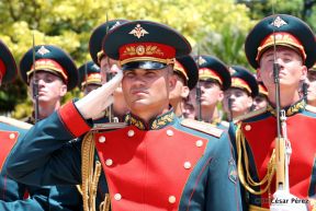 Exhibición de fantasía militar en homenaje al 40 aniversario del Ejército de Nicaragua