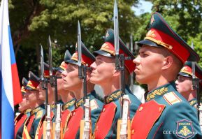 Exhibición de fantasía militar en homenaje al 40 aniversario del Ejército de Nicaragua