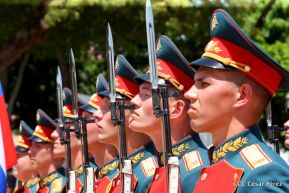 Exhibición de fantasía militar en homenaje al 40 aniversario del Ejército de Nicaragua