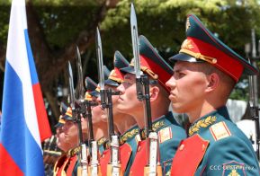 Exhibición de fantasía militar en homenaje al 40 aniversario del Ejército de Nicaragua