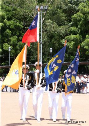 Exhibición de fantasía militar en homenaje al 40 aniversario del Ejército de Nicaragua