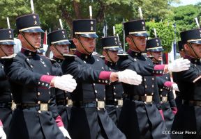 Exhibición de fantasía militar en homenaje al 40 aniversario del Ejército de Nicaragua