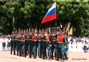 Exhibición de fantasía militar en homenaje al 40 aniversario del Ejército de Nicaragua