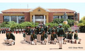 Exhibición de fantasía militar en homenaje al 40 aniversario del Ejército de Nicaragua