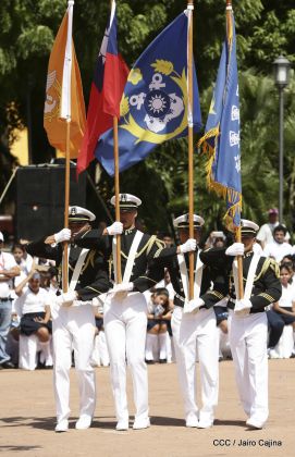 Exhibición de fantasía militar en homenaje al 40 aniversario del Ejército de Nicaragua