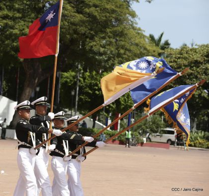 Exhibición de fantasía militar en homenaje al 40 aniversario del Ejército de Nicaragua
