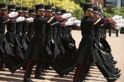 Exhibición de fantasía militar en homenaje al 40 aniversario del Ejército de Nicaragua