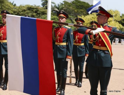 Exhibición de fantasía militar en homenaje al 40 aniversario del Ejército de Nicaragua