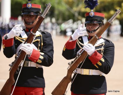 Exhibición de fantasía militar en homenaje al 40 aniversario del Ejército de Nicaragua