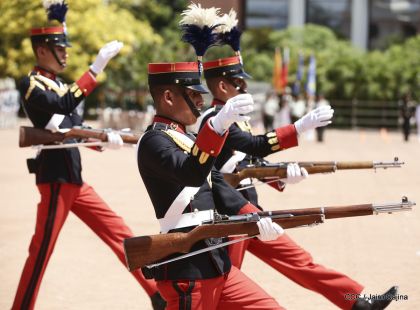 Exhibición de fantasía militar en homenaje al 40 aniversario del Ejército de Nicaragua
