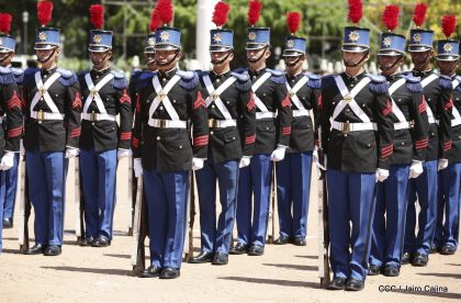Exhibición de fantasía militar en homenaje al 40 aniversario del Ejército de Nicaragua