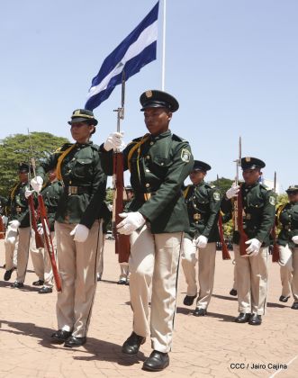 Exhibición de fantasía militar en homenaje al 40 aniversario del Ejército de Nicaragua