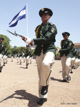 Exhibición de fantasía militar en homenaje al 40 aniversario del Ejército de Nicaragua