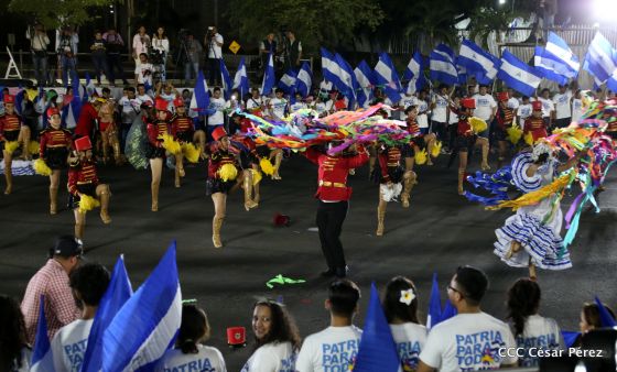 Desfile Patrio 2019: ¡Patria para todos! ¡Te amo Nicaragua!