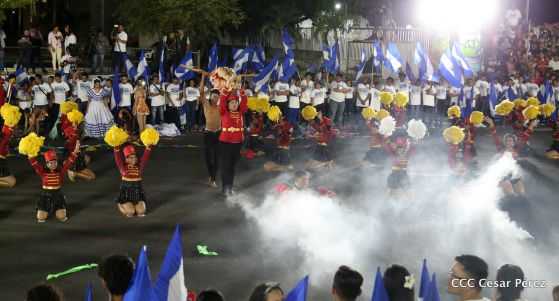 Desfile Patrio 2019: ¡Patria para todos! ¡Te amo Nicaragua!