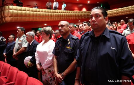 Así celebró el Benemérito Cuerpo de Bomberos de Managua sus 83 años