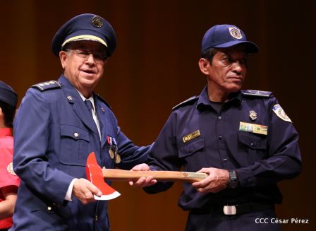 Así celebró el Benemérito Cuerpo de Bomberos de Managua sus 83 años