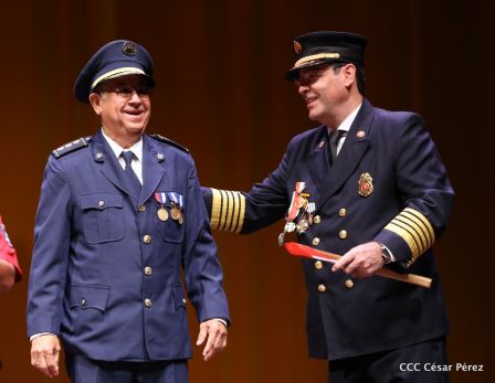 Así celebró el Benemérito Cuerpo de Bomberos de Managua sus 83 años