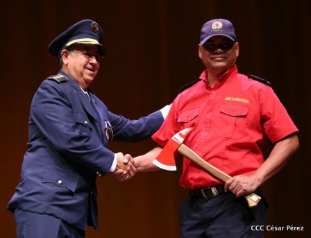 Así celebró el Benemérito Cuerpo de Bomberos de Managua sus 83 años