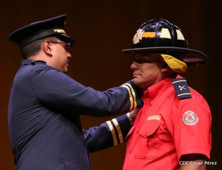 Así celebró el Benemérito Cuerpo de Bomberos de Managua sus 83 años