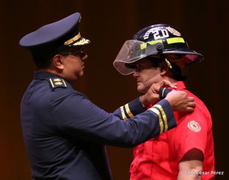 Así celebró el Benemérito Cuerpo de Bomberos de Managua sus 83 años