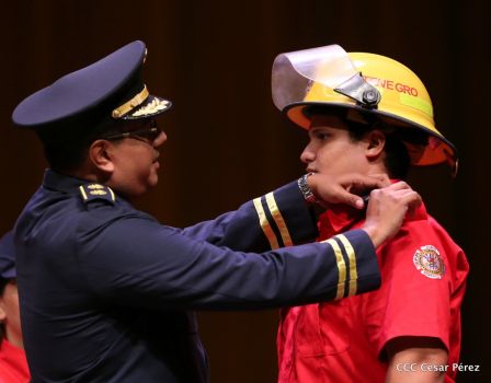 Así celebró el Benemérito Cuerpo de Bomberos de Managua sus 83 años