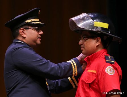 Así celebró el Benemérito Cuerpo de Bomberos de Managua sus 83 años