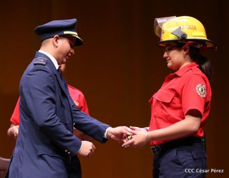 Así celebró el Benemérito Cuerpo de Bomberos de Managua sus 83 años