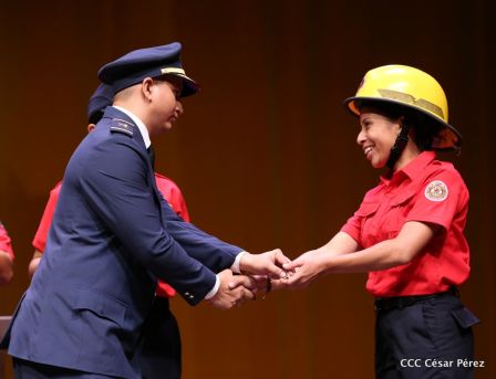Así celebró el Benemérito Cuerpo de Bomberos de Managua sus 83 años