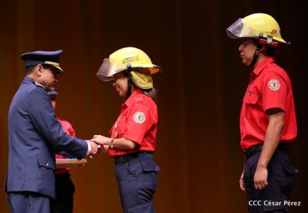 Así celebró el Benemérito Cuerpo de Bomberos de Managua sus 83 años