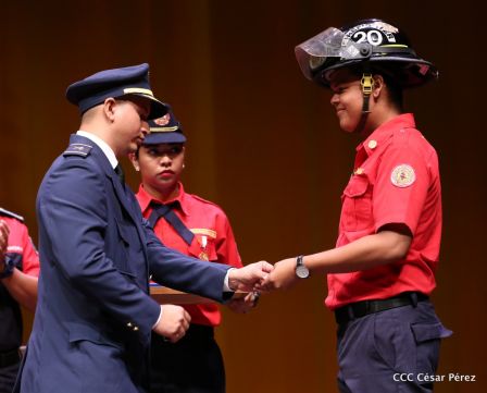 Así celebró el Benemérito Cuerpo de Bomberos de Managua sus 83 años