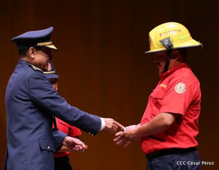 Así celebró el Benemérito Cuerpo de Bomberos de Managua sus 83 años