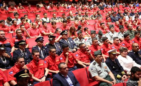 Así celebró el Benemérito Cuerpo de Bomberos de Managua sus 83 años