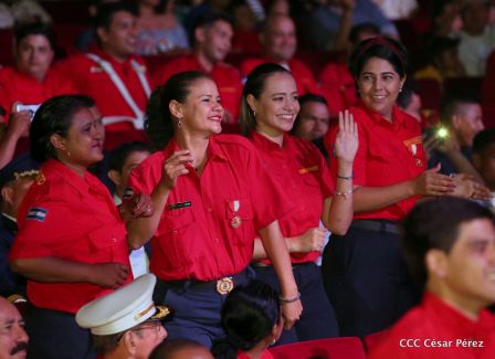 Así celebró el Benemérito Cuerpo de Bomberos de Managua sus 83 años