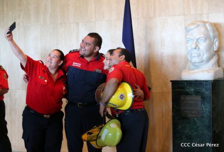 Así celebró el Benemérito Cuerpo de Bomberos de Managua sus 83 años