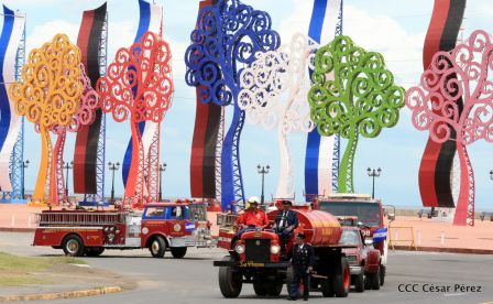 Así celebró el Benemérito Cuerpo de Bomberos de Managua sus 83 años