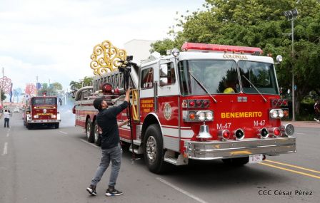 Así celebró el Benemérito Cuerpo de Bomberos de Managua sus 83 años