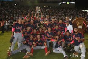 León se corona campeón de la liga Germán Pomares 2019