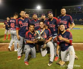 León se corona campeón de la liga Germán Pomares 2019