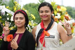 63 aniversario del paso a la inmortalidad del héroe nacional Rigoberto López Pérez