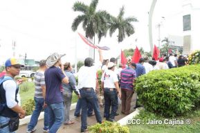 63 aniversario del paso a la inmortalidad del héroe nacional Rigoberto López Pérez