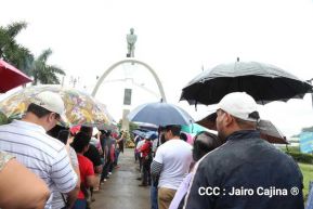 63 aniversario del paso a la inmortalidad del héroe nacional Rigoberto López Pérez