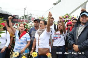 63 aniversario del paso a la inmortalidad del héroe nacional Rigoberto López Pérez