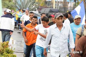 63 aniversario del paso a la inmortalidad del héroe nacional Rigoberto López Pérez