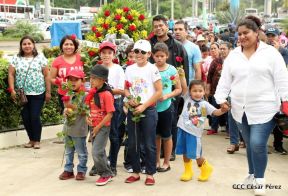63 aniversario del paso a la inmortalidad del héroe nacional Rigoberto López Pérez