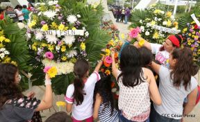 63 aniversario del paso a la inmortalidad del héroe nacional Rigoberto López Pérez